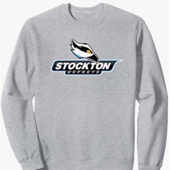 Stockton Ospreys - New Medium Heather Grey Sweatshirt - Picture 6 of 6